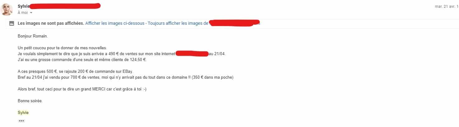 Temoignage Client 8 Temoignage Client 8
