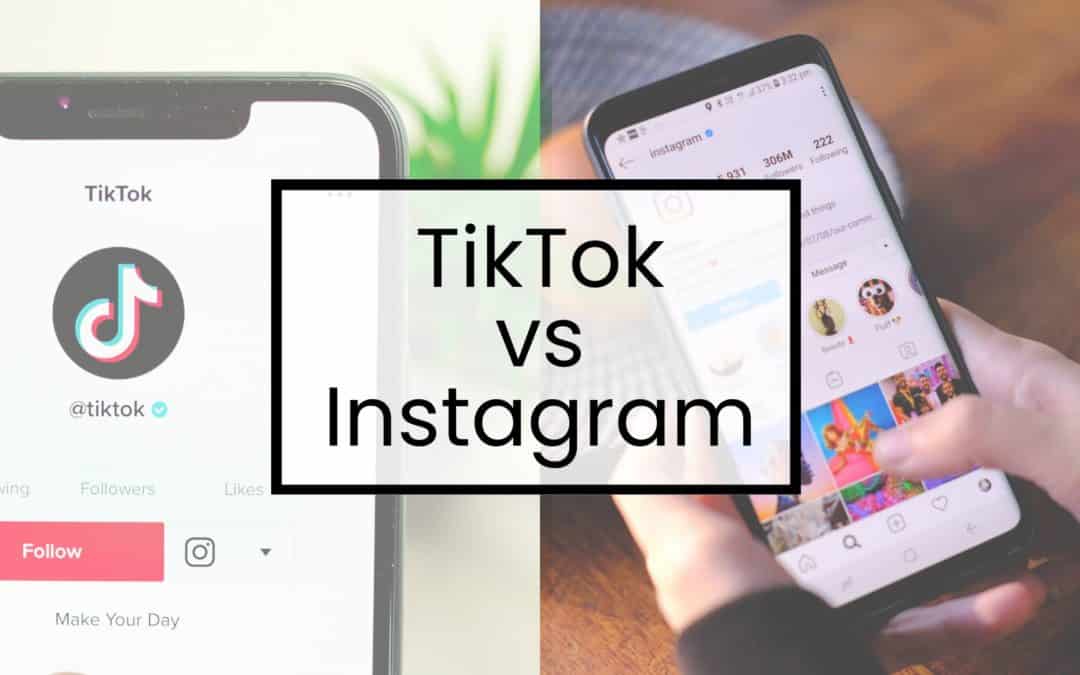 quel réseau social choisir tiktok instagram